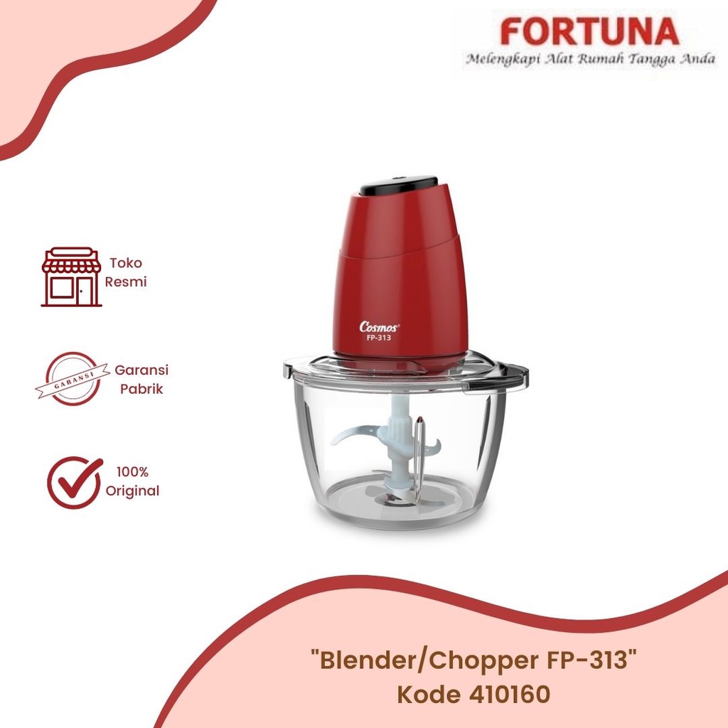 Jual Blender/Chopper FP313 1,2 Liter / Chopper Cosmos / Food Processor