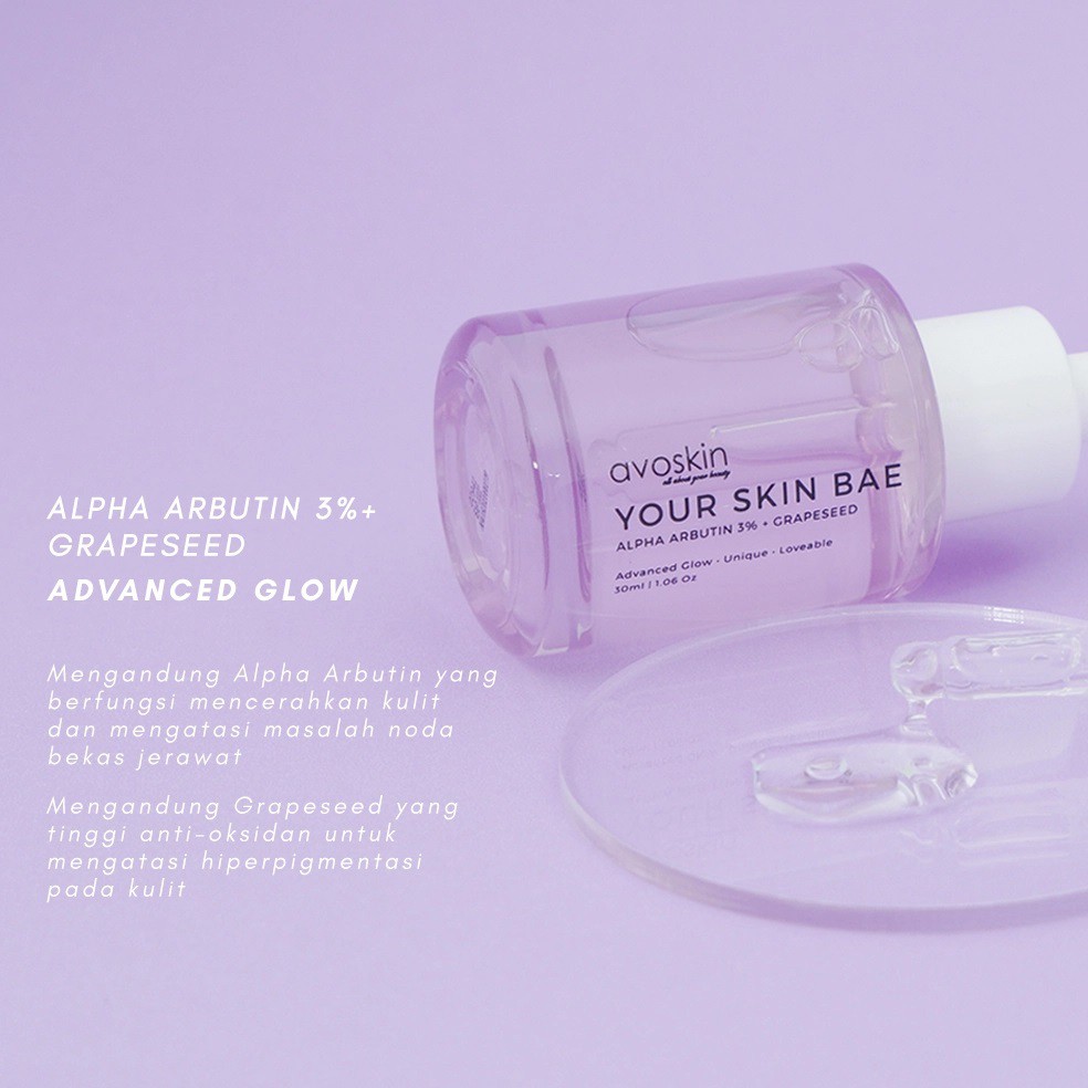 Avoskin Your Skin Bae Alpha Arbutin 3% + Grapeseed