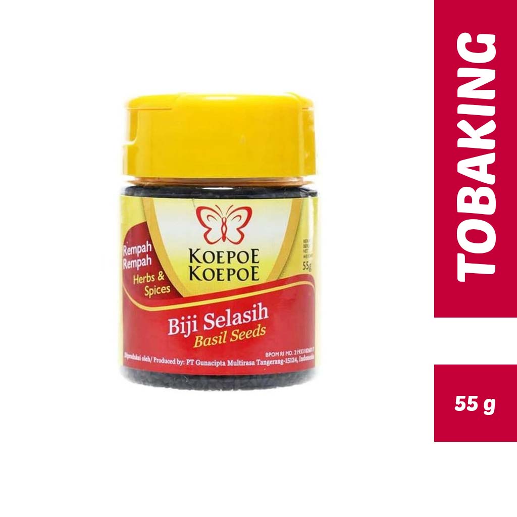 

Biji Selasih Koepoe 50gr Basil Seeds Kupu