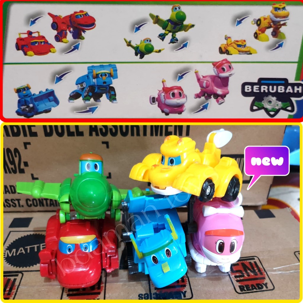 Gogo Dino mainan figure kado ulang tahun anak gogo dino