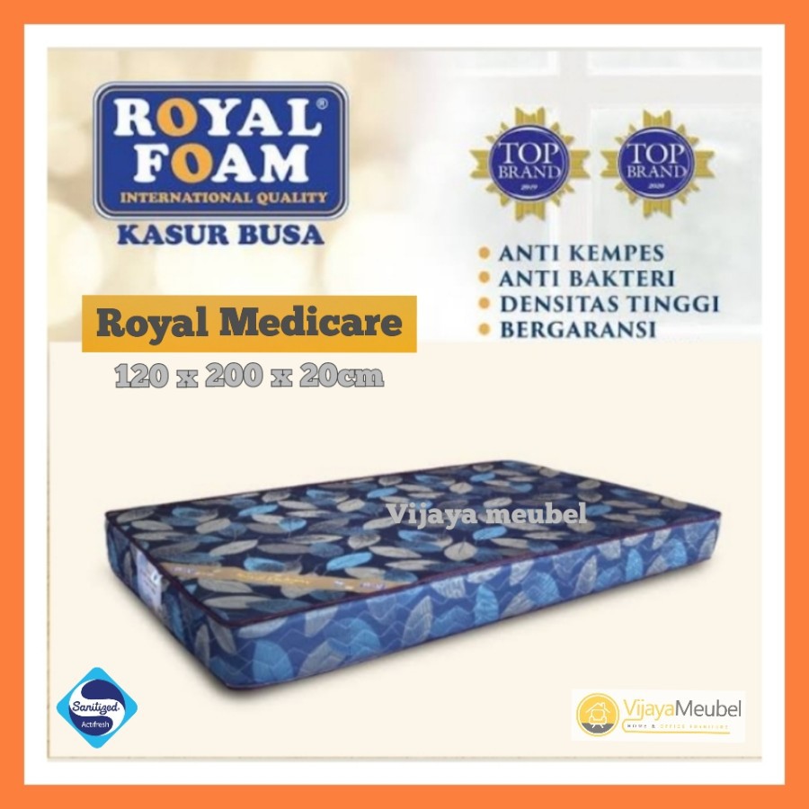 Kasur Busa Royal medicare 120x200 Royal foam