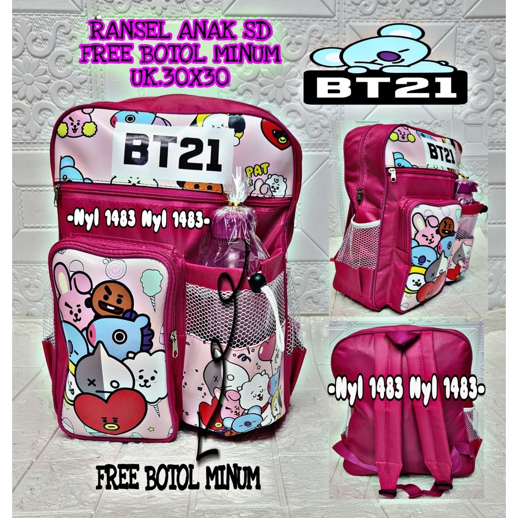 BERBONUS Tas Anak Perempuan ,Tas sekolah anak Tas anak Karakter lol Little Pony Frozen , Hellokitty