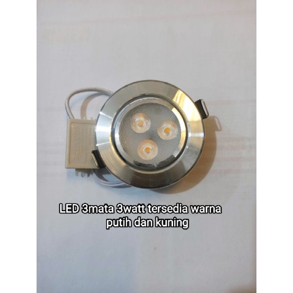 lampu halopika LED 3mata 3watt