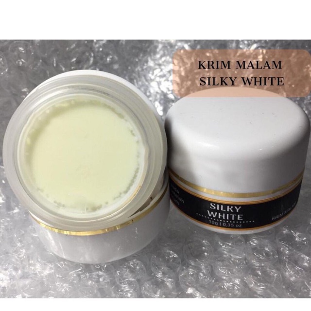 CREAM MALAM SILKY WHITE / NIGHT CRAM