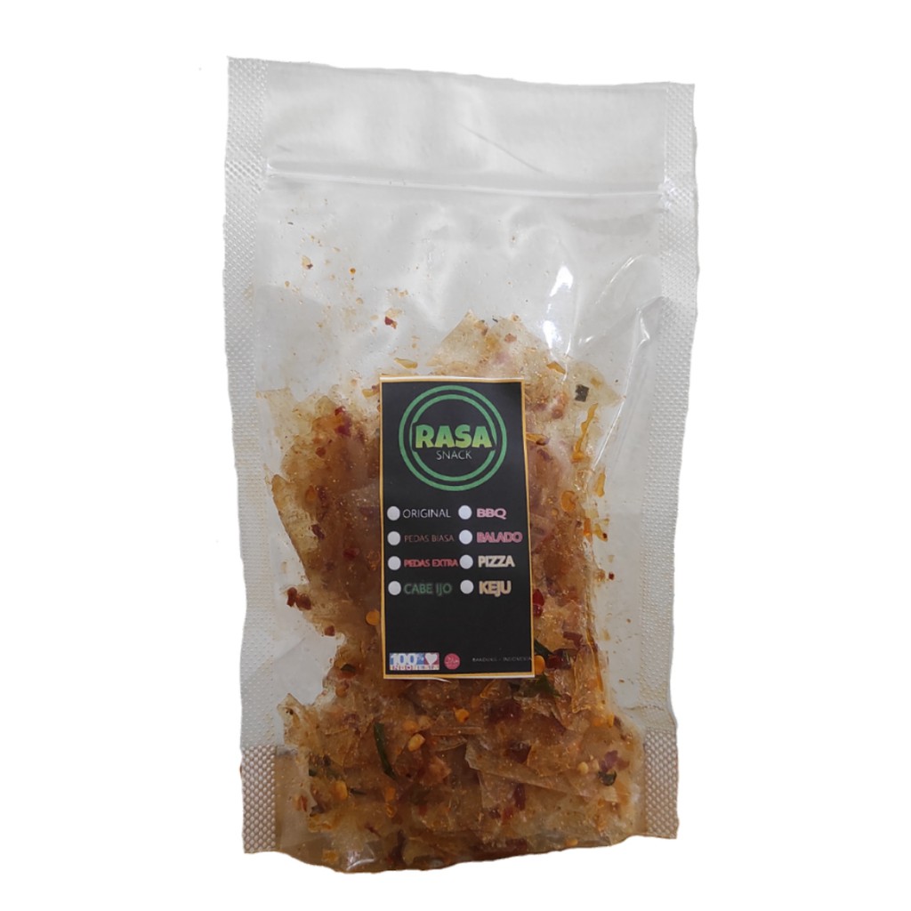 

Keripik Kaca Beledag / Kripca Beledag 30gr+ Extra Daun Jeruk