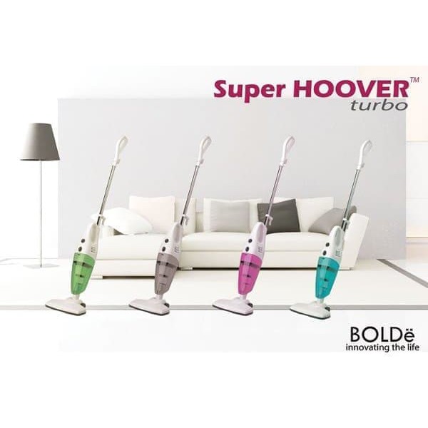 SUPER HOOVER TURBO BOLDe Vacuum Cleaner 2 In 1 Jinjing+Standing - Abu abu