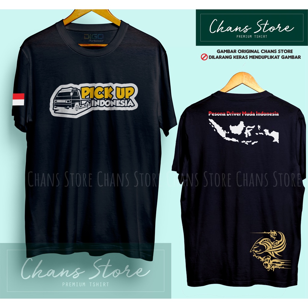 Kaos Driver Pick Up Mania Tshirt Distro Pickup Truck / Elf / grandmax / L300 / Futura