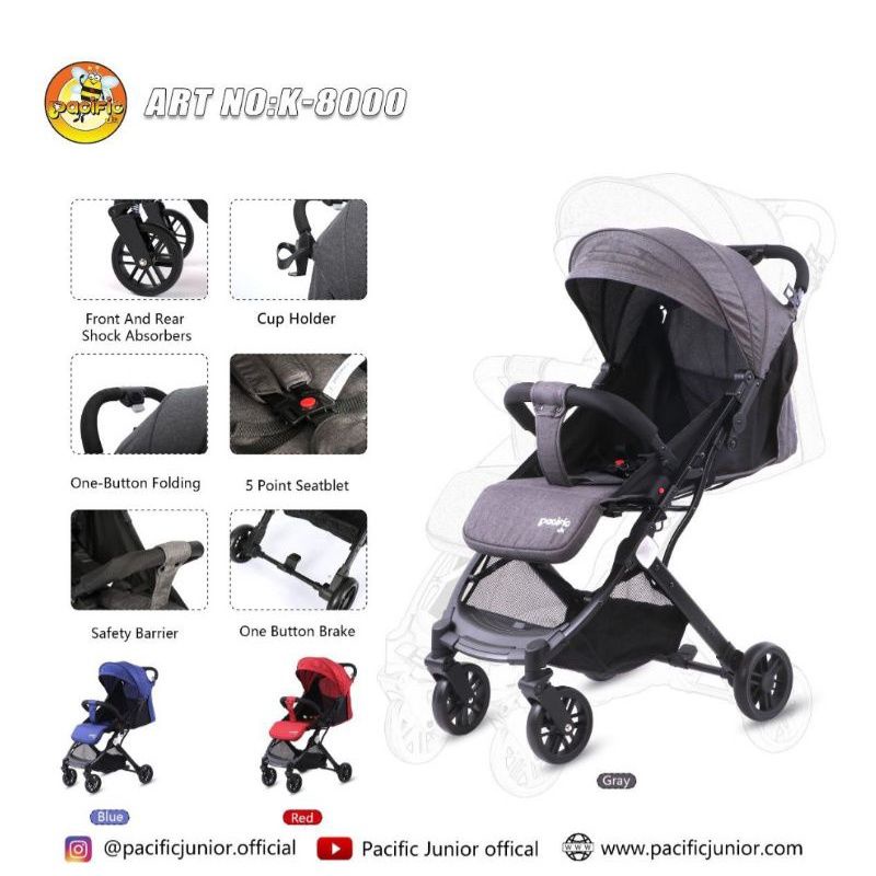 Baby Stroller Pacific K-8000