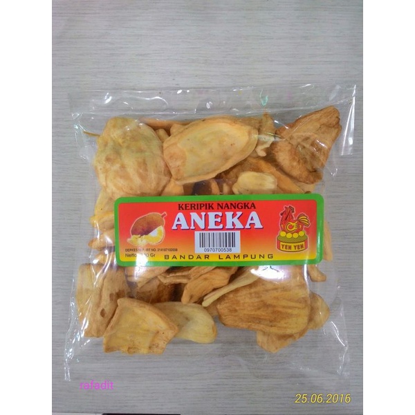 

Aneka. Keripik Nangka Khas Lampung Netto. 130Gram