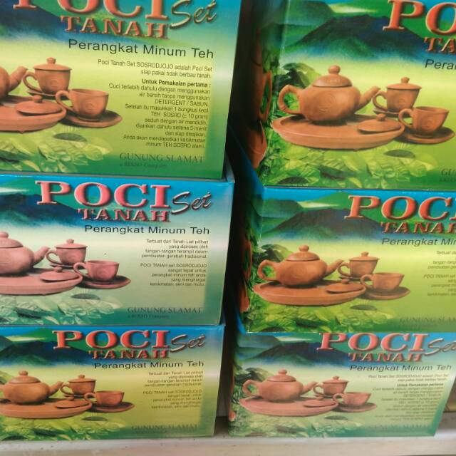 Poci Tanah set Khas tegalan