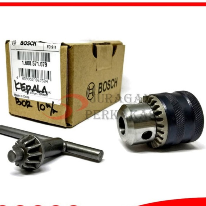 kepala bor 10mm Bosch original - key Chuck set Bosch