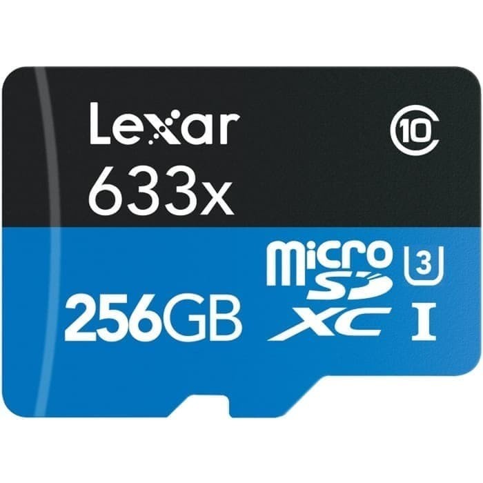 Lexar Microsd High-Performance 633x 32GB 64GB 128GB 256GB 512GB Garansi Resmi 5 tahun