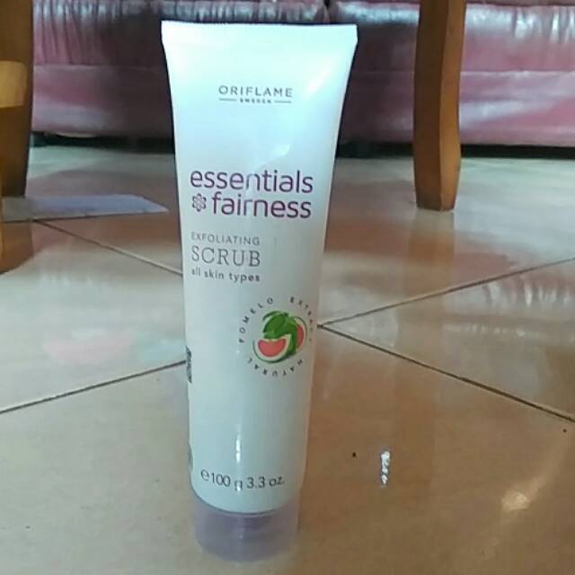 Preloved Oriflame Scrub Essentials Fairness