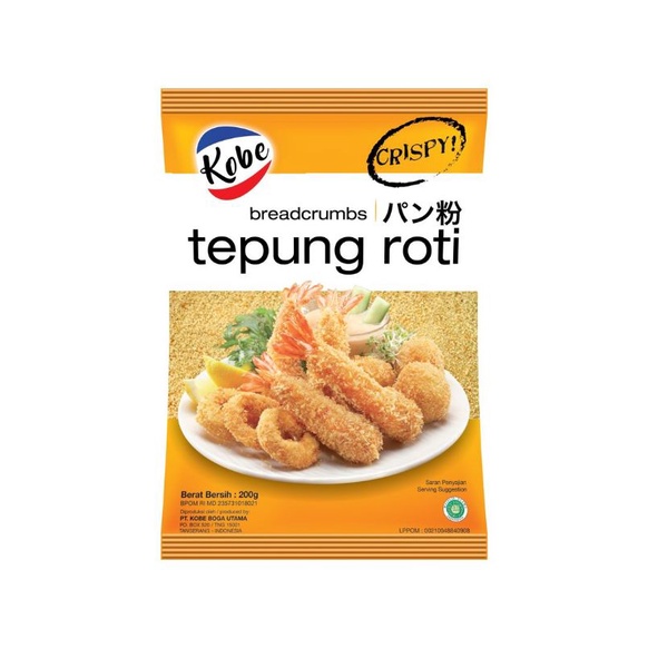 

Kobe Tepung Roti 200g