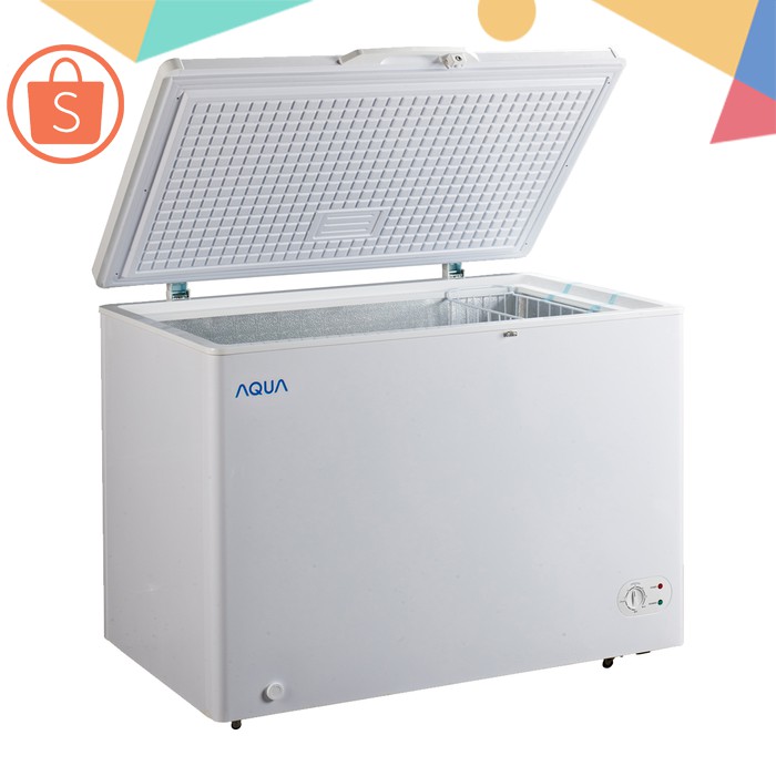 Aqua Freezer lemari pendingin kulkas pintu atas - AQF-310W 100 liter