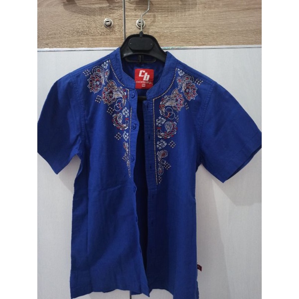 PRELOVED BAJU KOKO ANAK SIZE 14 UNTUK USIA 12TH MERK CONTEMPO BOYS