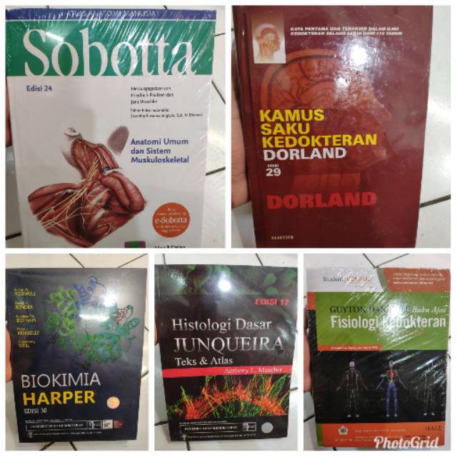PAKET BUKU KEDOKTERAN SEMESTER AWAL