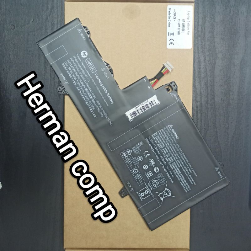 Original Baterai Hp EliteBook X360 1030 G2 HSTNN-IB7O HSN-I04C 863167-171 OM03XL