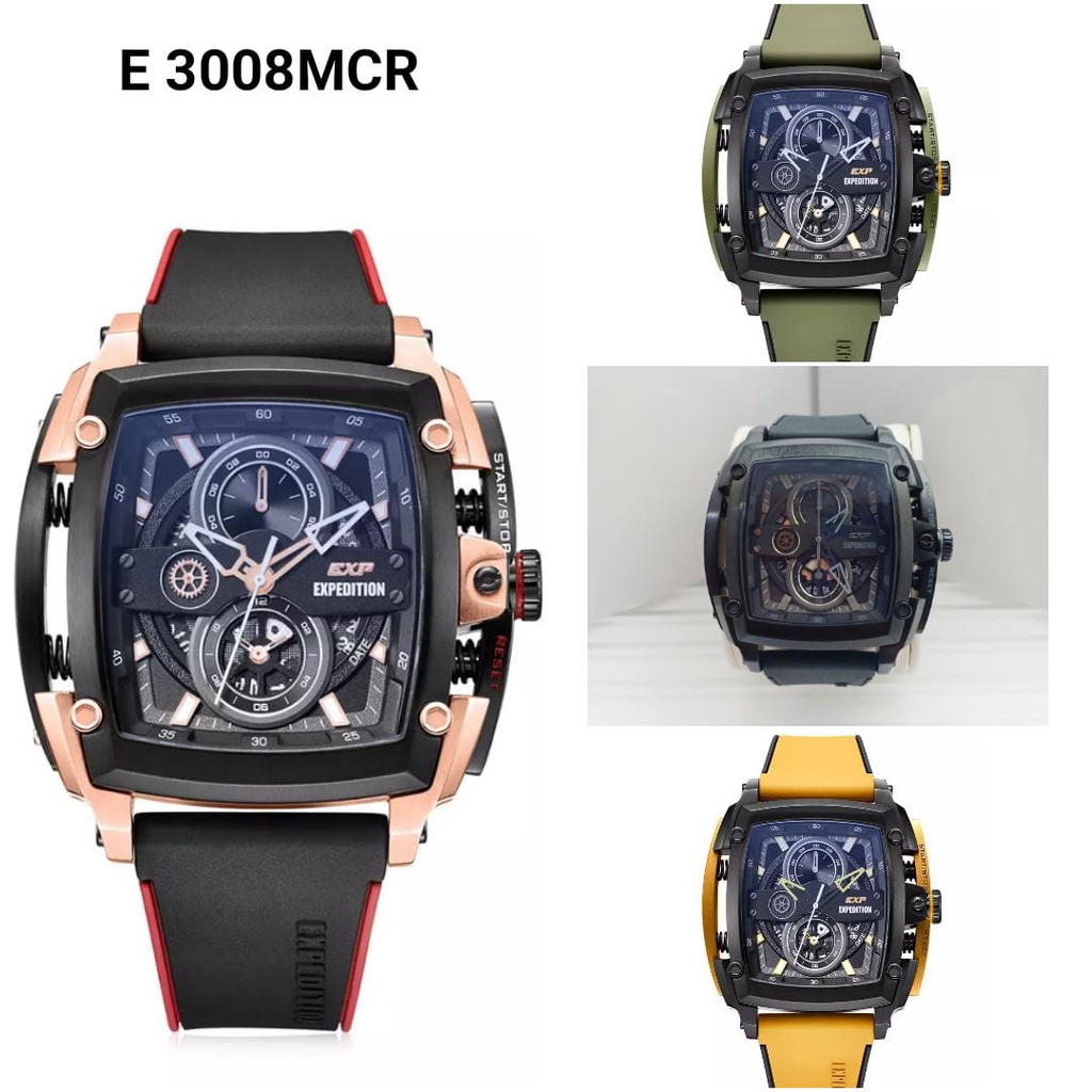 EXPEDITION E 3008MCR JAM TANGAN PRIA ORIGINAL GARANSI RESMI