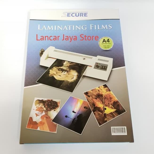 

Recomended.. Plastik Laminating Secure Ukuran A4 100 Micron Laminating Film A4