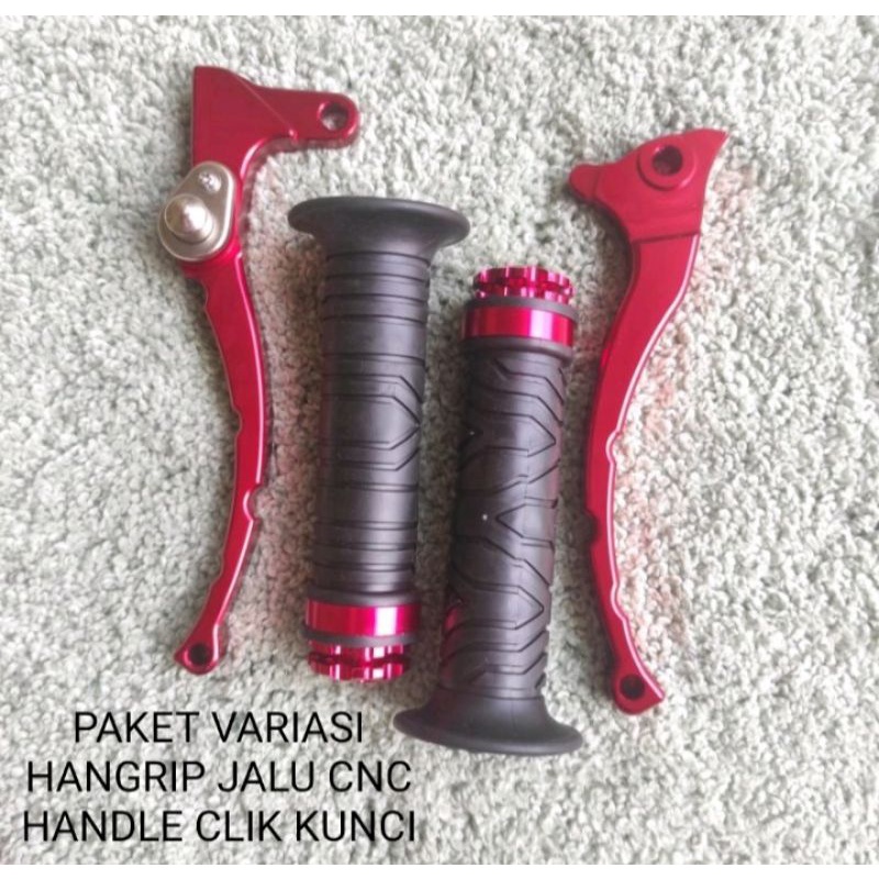 Paket Handle Rem click Kunci+Hangrip Gas Motor Mio M3 Old New Mio J Fazzio New pnp