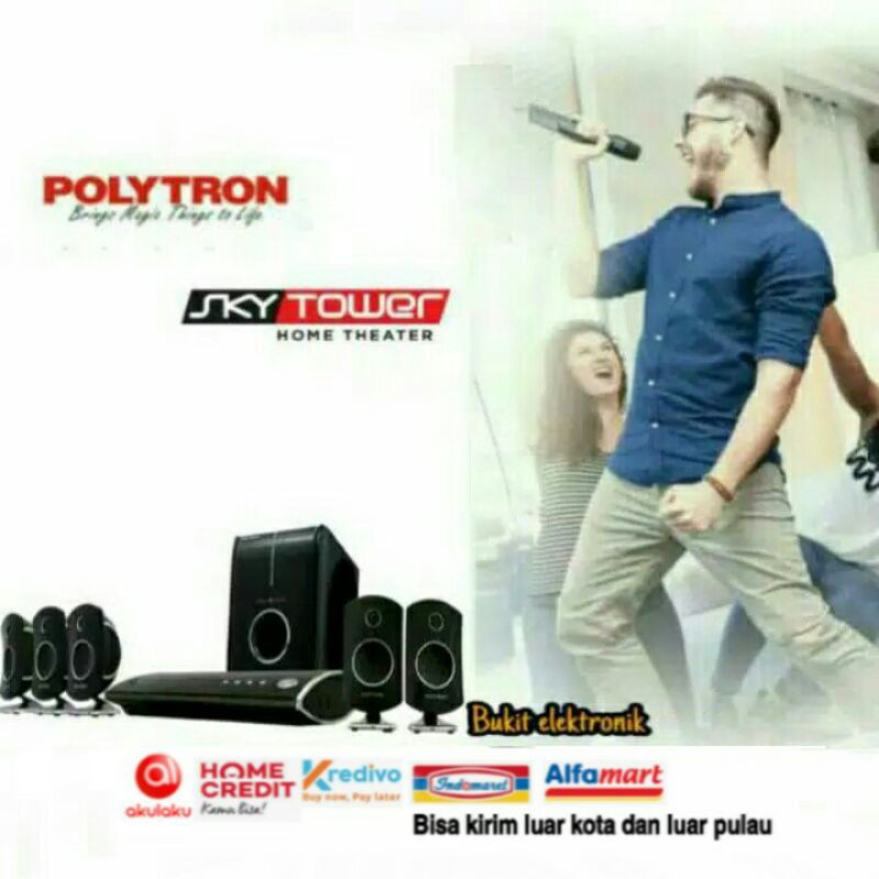 POLYTRON SKYTOWER HOME THEATER PHT-500SR PHT500SR PHT 500SR