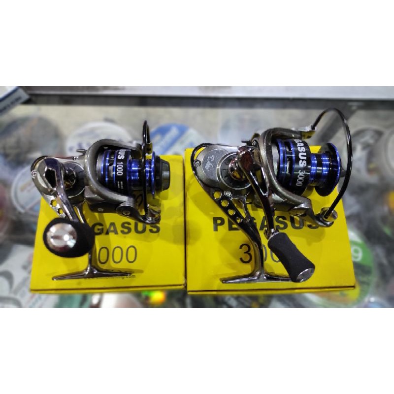 Reel Pancing Shino Pegasus 1000 dan 3000