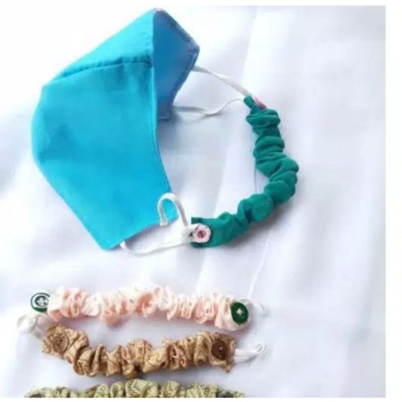 Konektor Tali Masker - Pengait Masker Konektor Tali Hook Masker Earloop Hijab