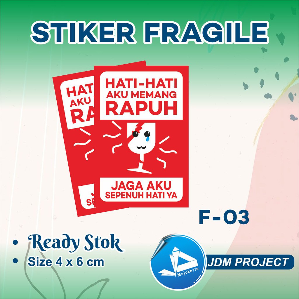 

STIKER FRAGILE PECAH BELAH AWAS JANGAN DIBANTING MURAH