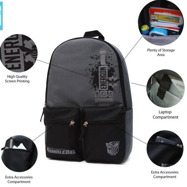 

Transformers Teen Bee Backpack & Paper Pencil Case Set - Adinata