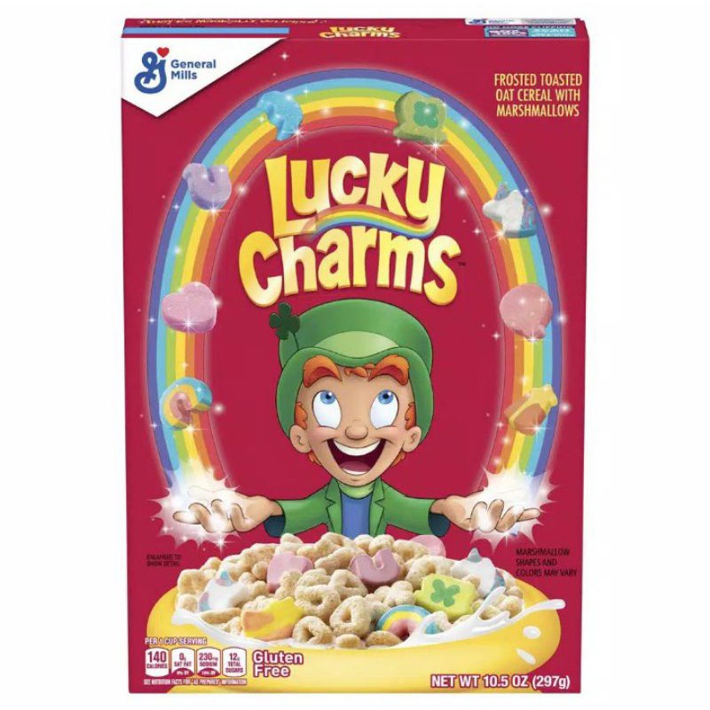 

GENERAL MILLS LUCKY CHARMS 10,5 OZ(297gr)