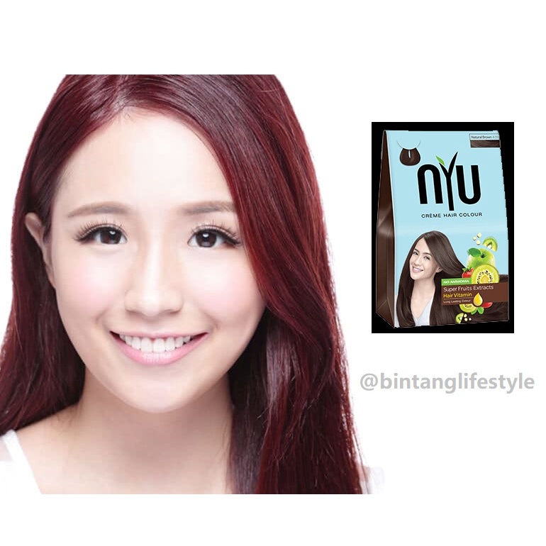 Nyu Hair Colour - Burgundy