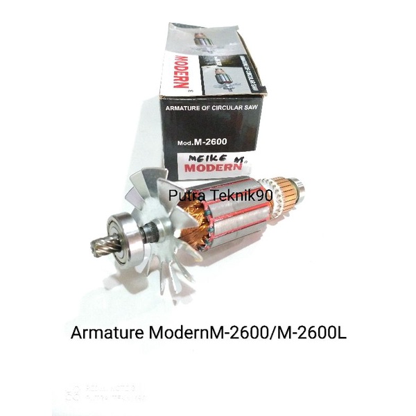 ARMATURE / Angker Circular Saw / Mesin Serkel Modern M-2600/ M-2600L