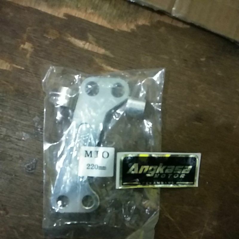 braket psm cakram Mio karbu 220mm Mio smile Mio soul Mio M3 Mio j dll