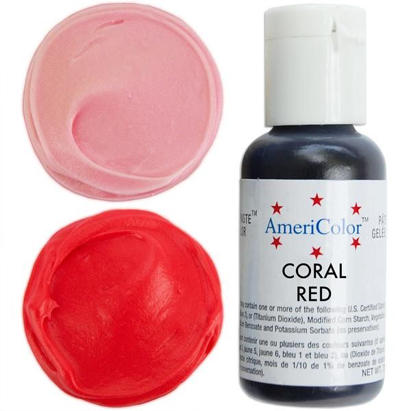 

Americolor Softgel Paste Coral Red pewarna merah koral