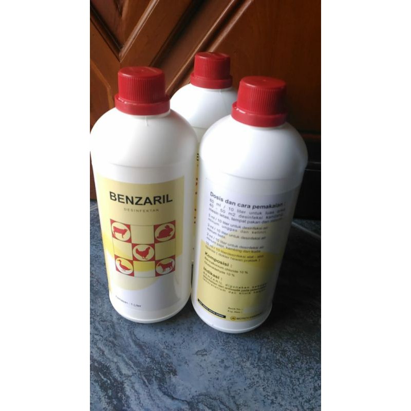 Benzaril Desinfektan 1 liter