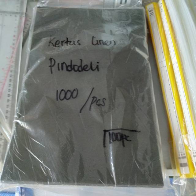 

Kertas Linen Pandeli uk. folio (5 lembar)