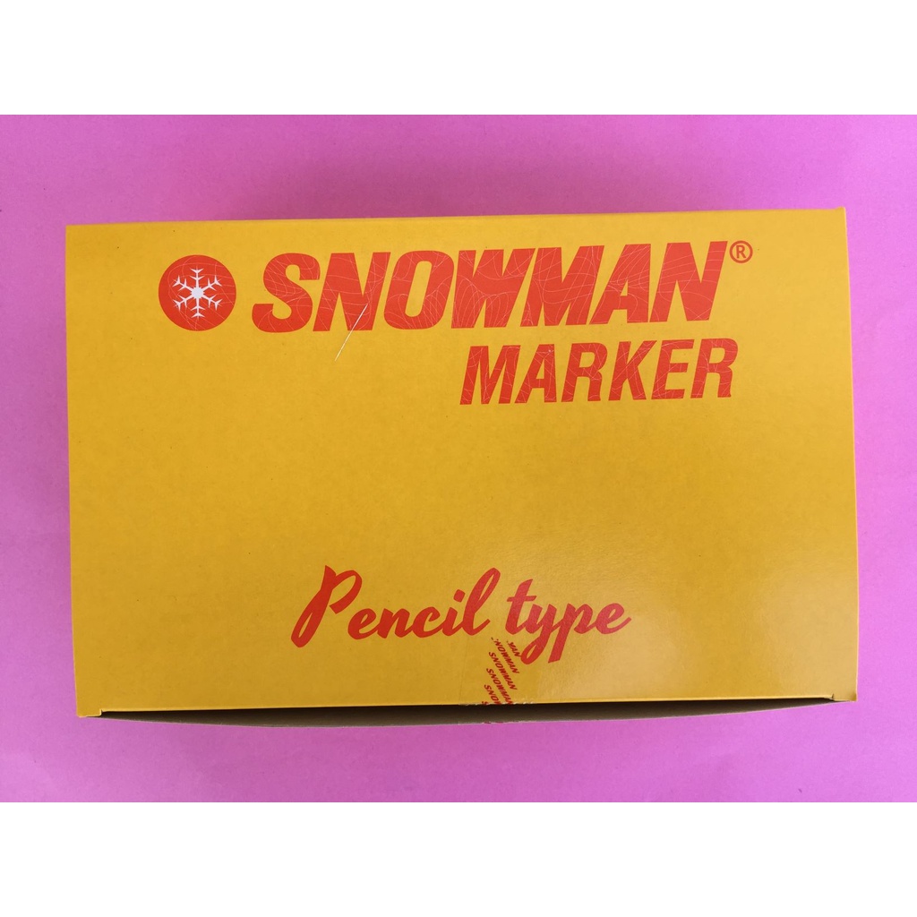 

Spidol PW1A Snowman Hitam Lepasan