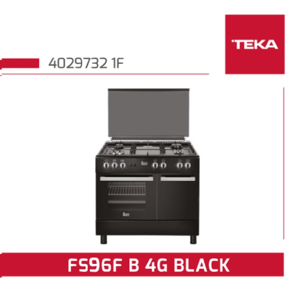 Freestanding Cooker Teka FS96F 4G Black