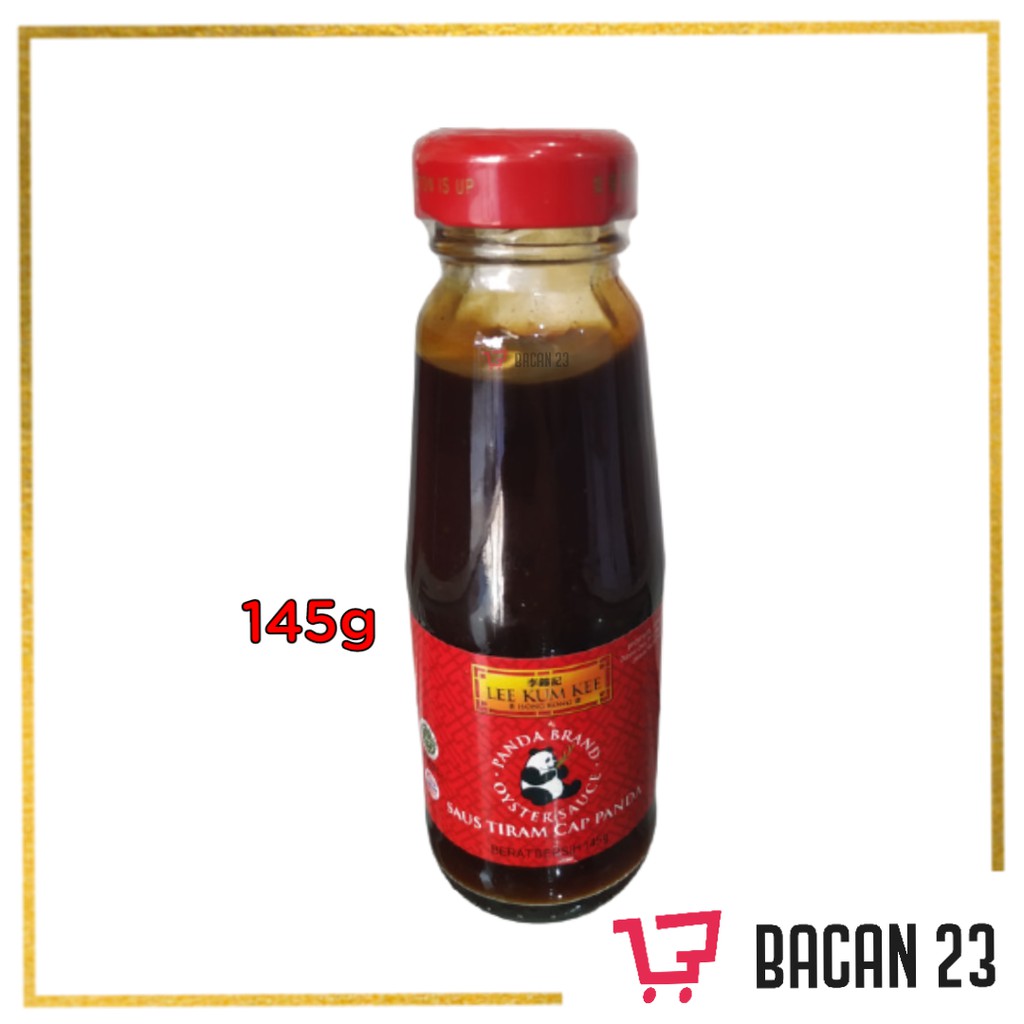 Lee Kum Kee Saus Tiram Cap Panda OyterSauce (145gr)/ Saos Tiram Botol / Bacan 23 - Bacan23