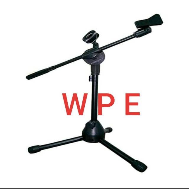 STAND MICROPHONE KREZT NB 311 tripod stand mic pendek
