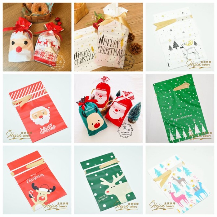 Kantong Permen Natal isi 50 Candy Bag Souvenir Gift Goodie Bag Murah GROSIR