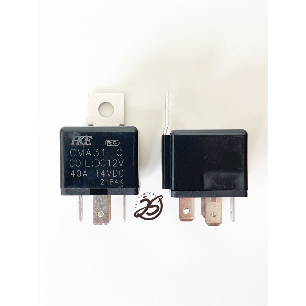 RELAY MOBIL 12V 5PIN (1BUAH) CMA31-C 40A RELAY MOBIL 12V 5 KAKI HKE ASLI RELAY TRUK