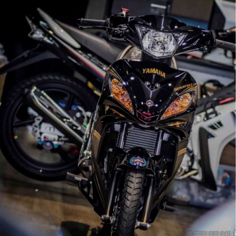 STRIPING STICKER YAMAHA MX OLD SPARK 135 CROME