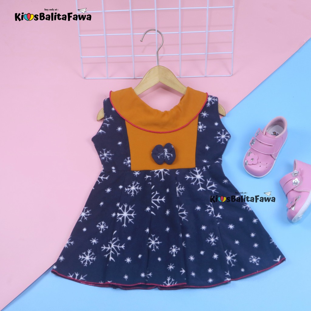 Dress Cantika uk 1 2 Tahun Dres Yukensi Murah Grosir 