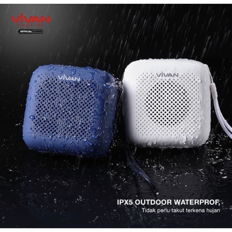 Speaker Bluetooth Vivan VS1 Original / Speker / Spiker / Musik / Music / Lagu / Mp3 / Aktif