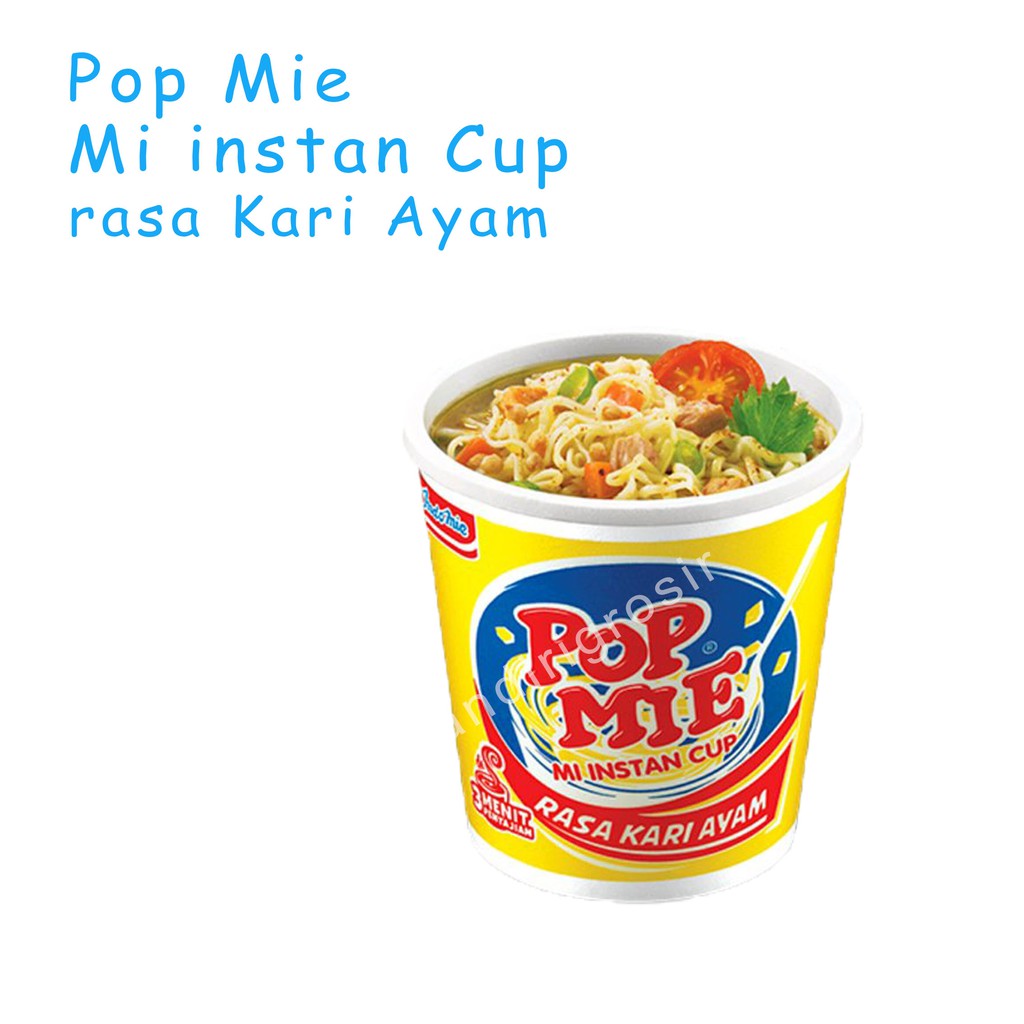 Mi Instan Cup * Pop Mie * Rasa Kari Ayam * 75g