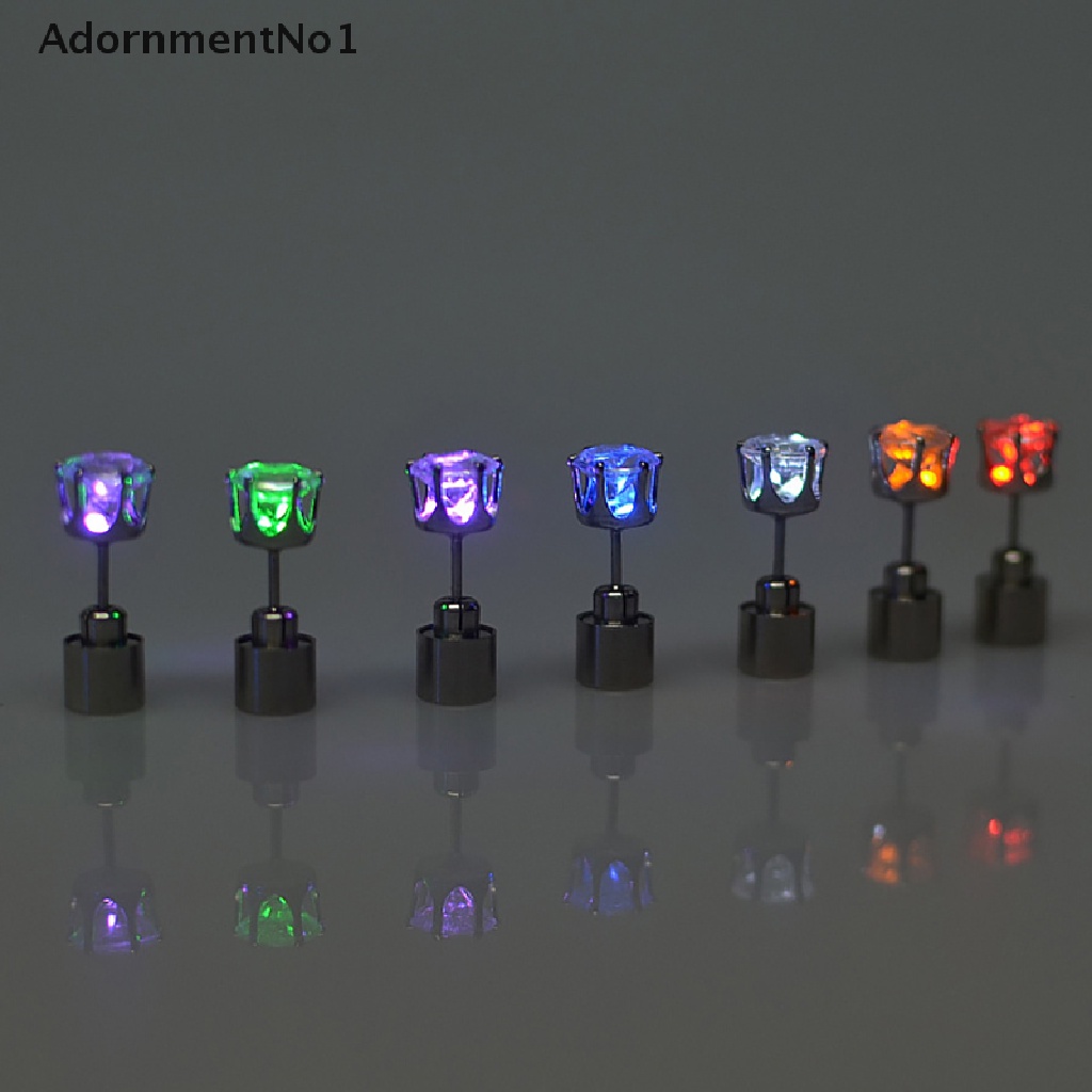 (AdornmentNo1) Anting Tusuk Dengan Lampu LED Untuk Wanita