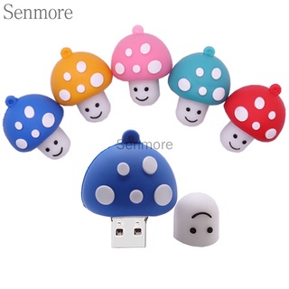 2tb USB Pendrives Bentuk Kartun Jamur Lucu