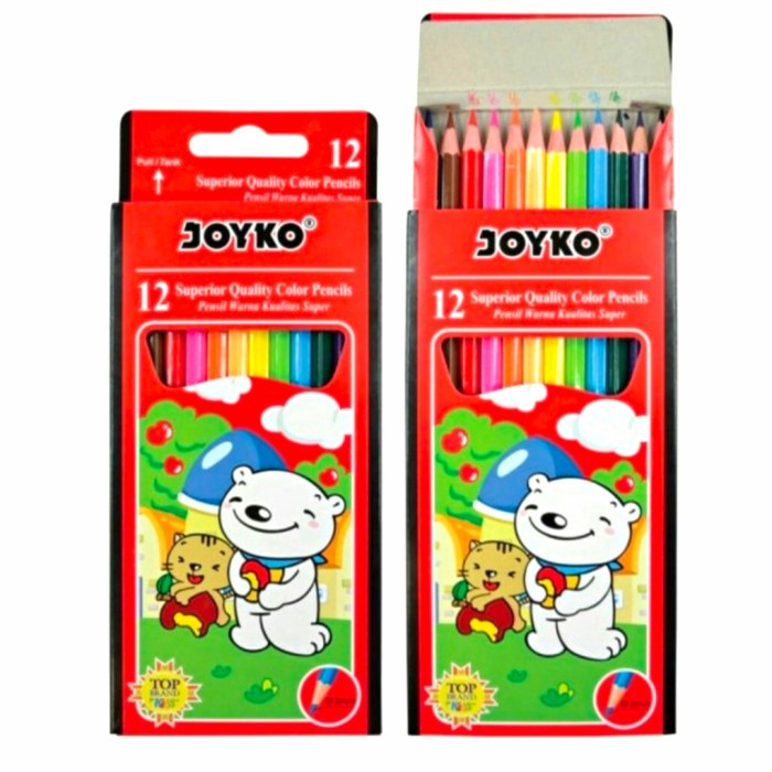 

Pensil Warna Joyko Isi 12